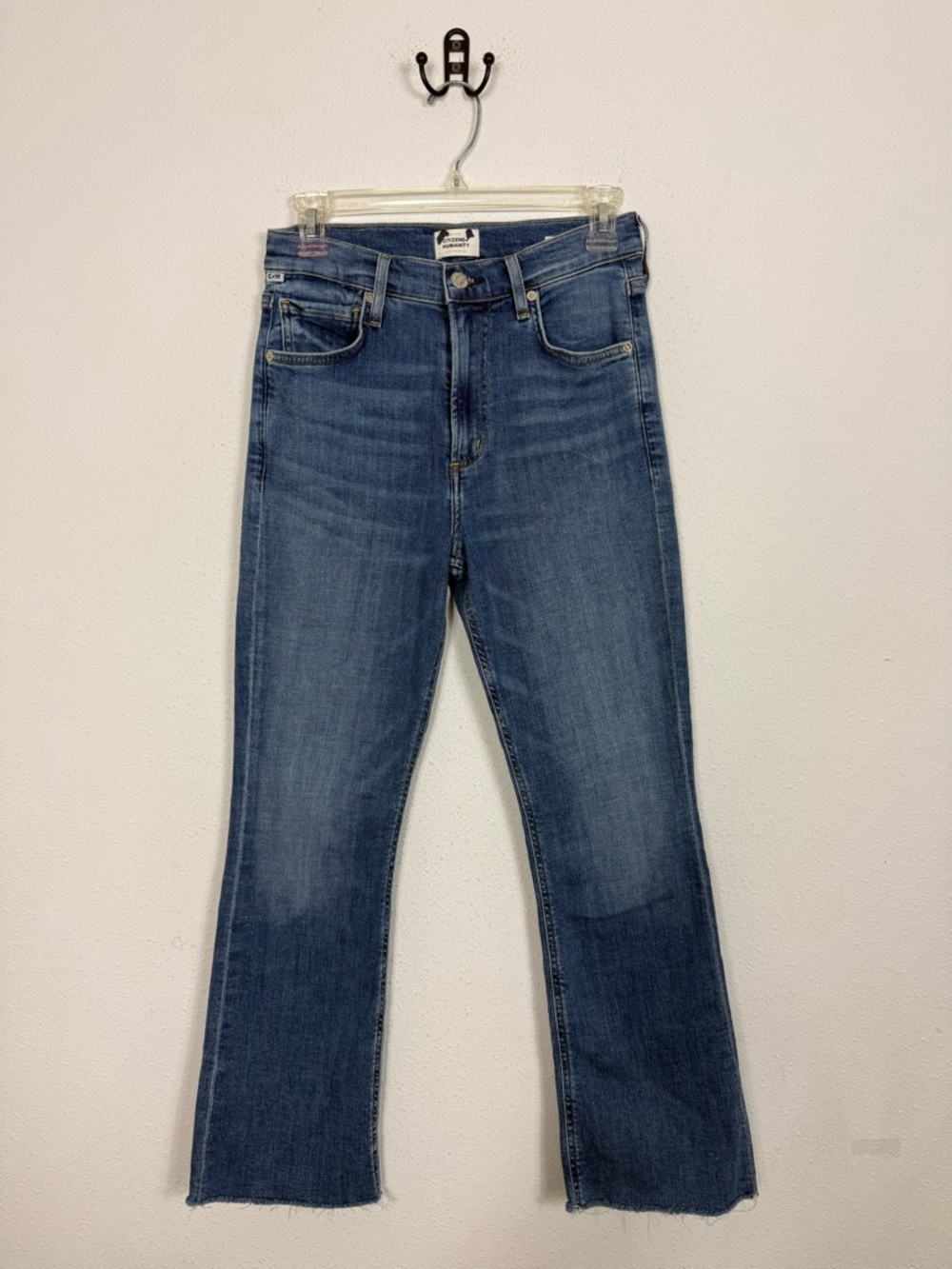 Citizens of Humanity Isola Cropped Denim Jean High Waist Sz 26